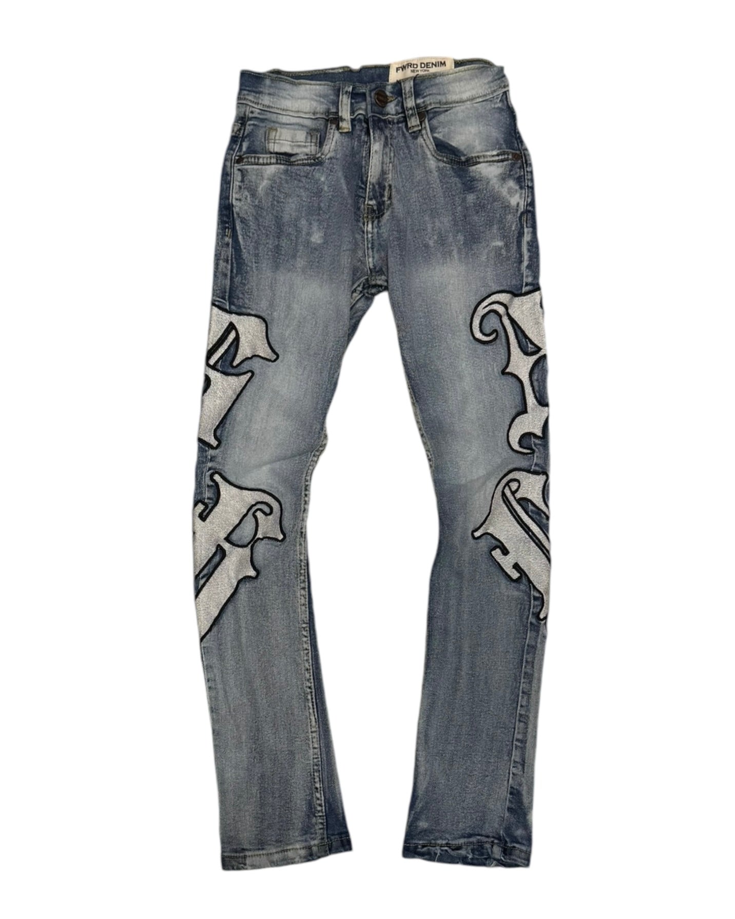 Boy’s Lavish Stacked Jeans