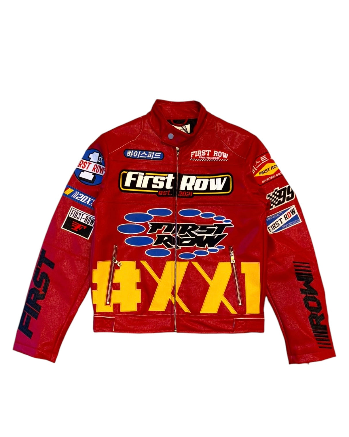 Motor Racing Leather Jacket