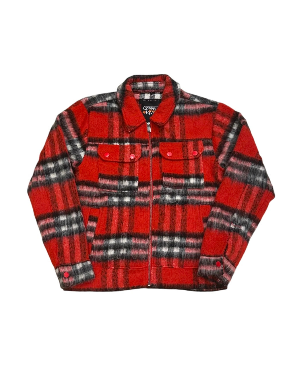 Brushed Flannel Jacket