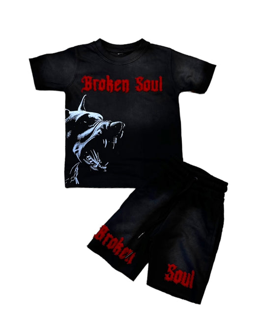 Kid’s Broken Soul Short Set