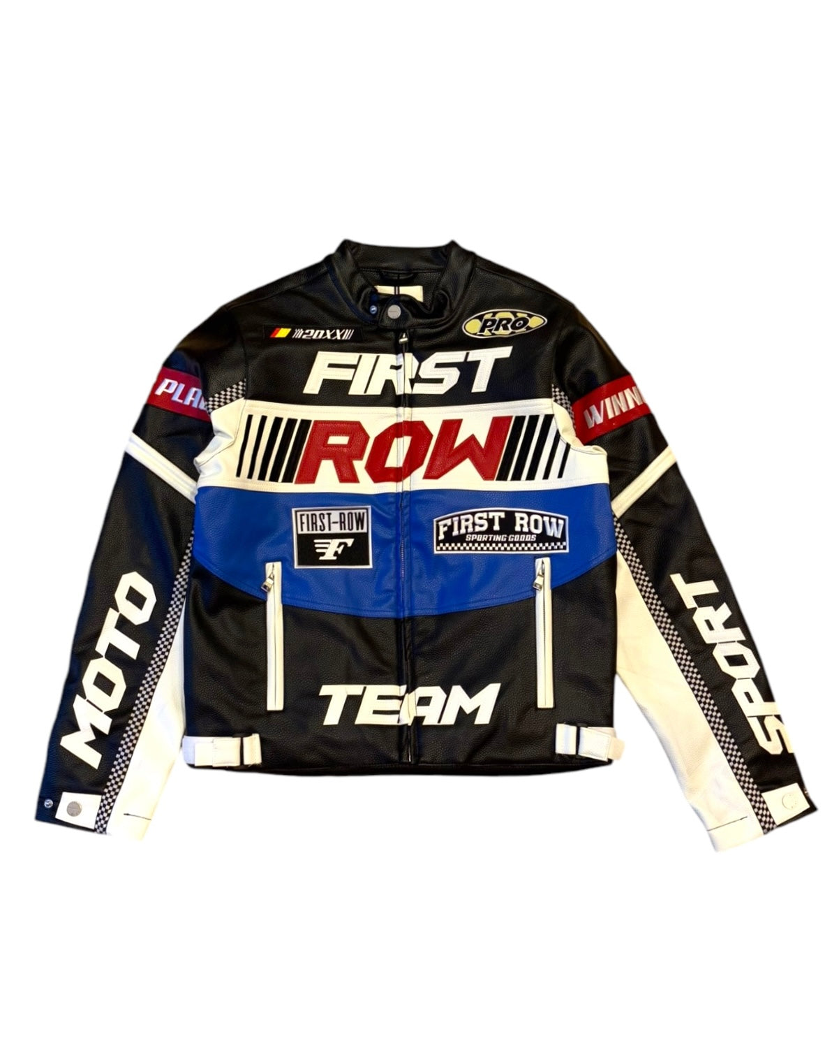 Contrast Motor Racing Jacket