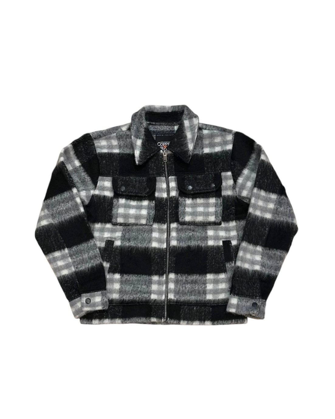 Brushed Flannel Jacket