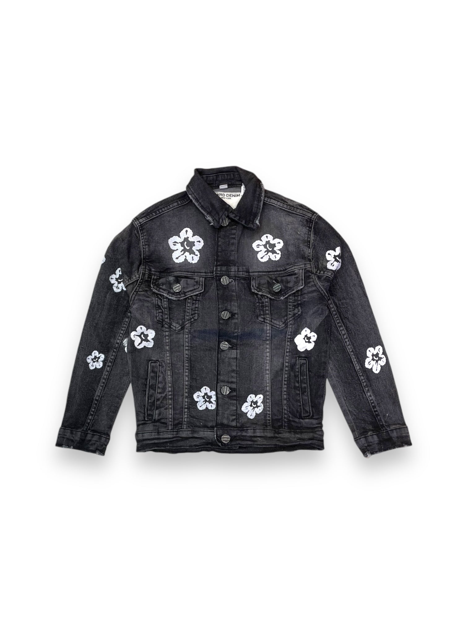 Boy’s Flower Denim Jacket