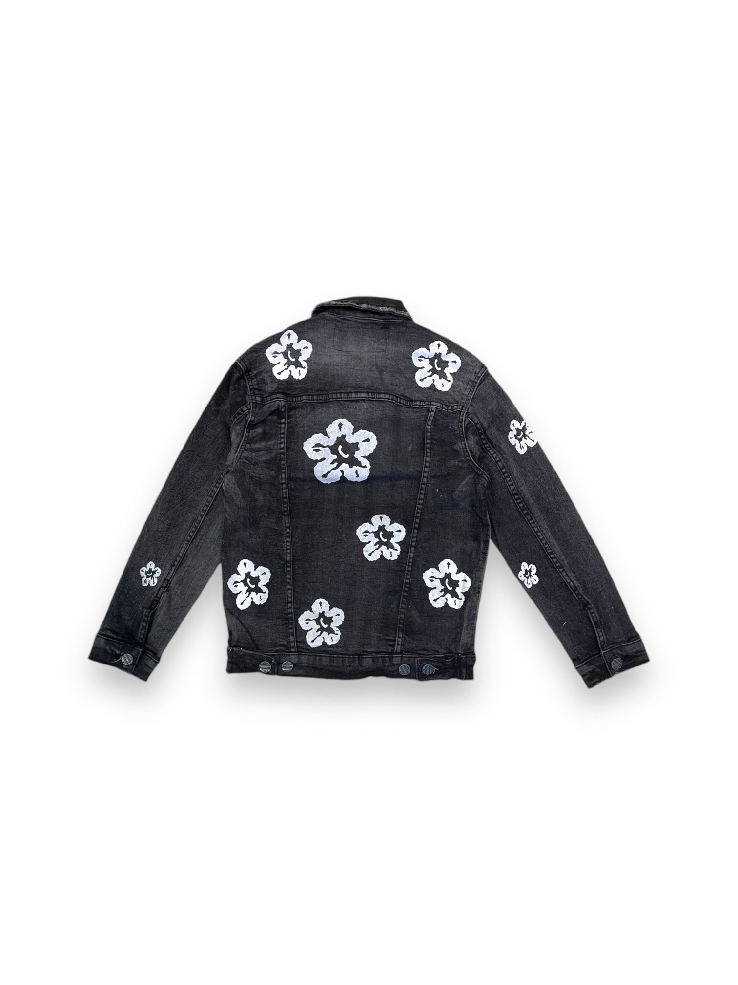 Boy’s Flower Denim Jacket