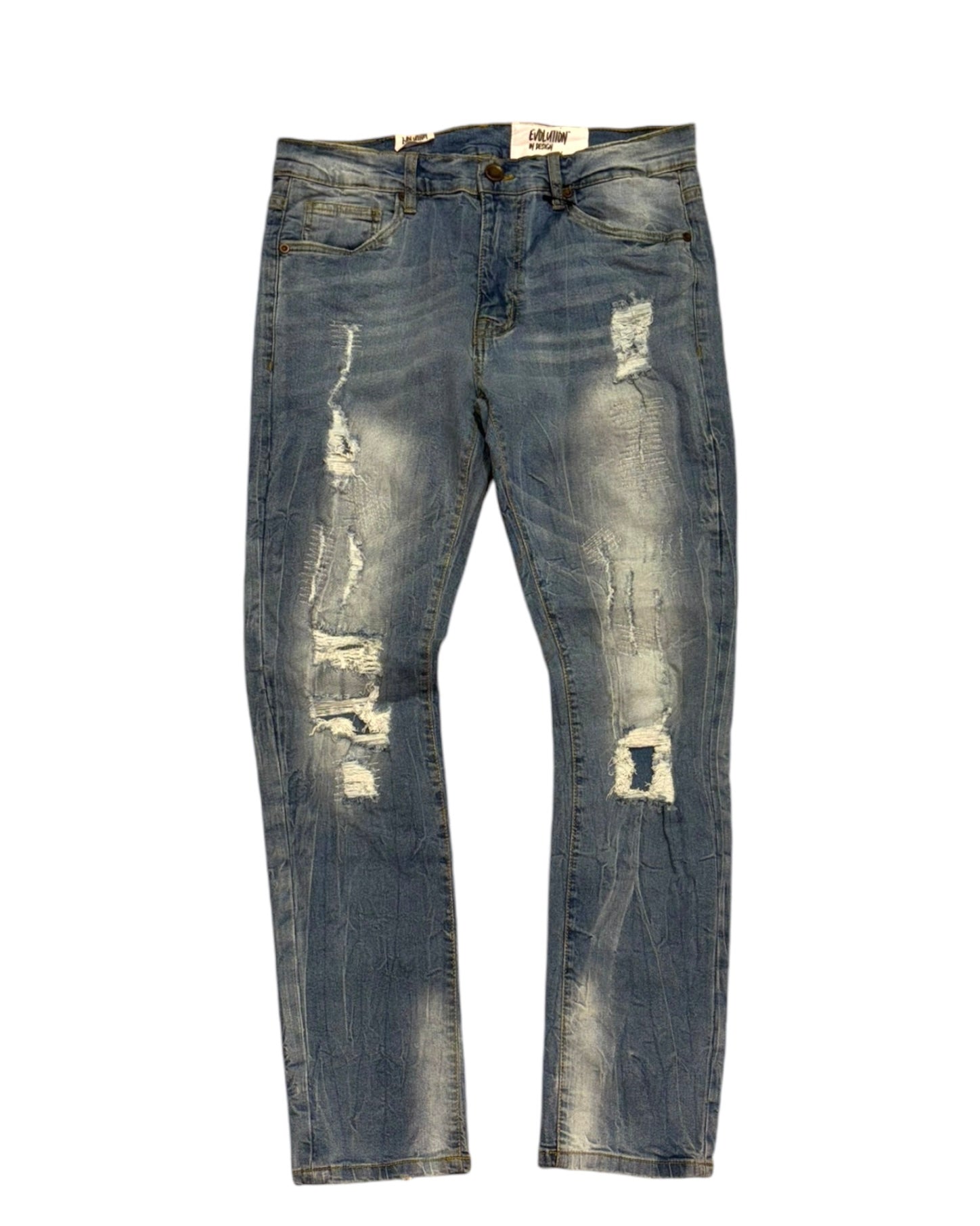 Slim Distressed Jeans