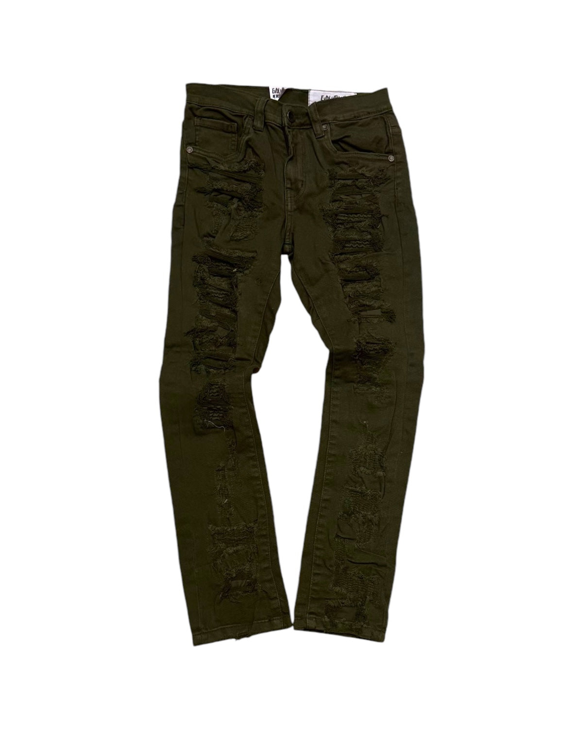 Junior’s Slim Ruthless Contrast Twill Pants