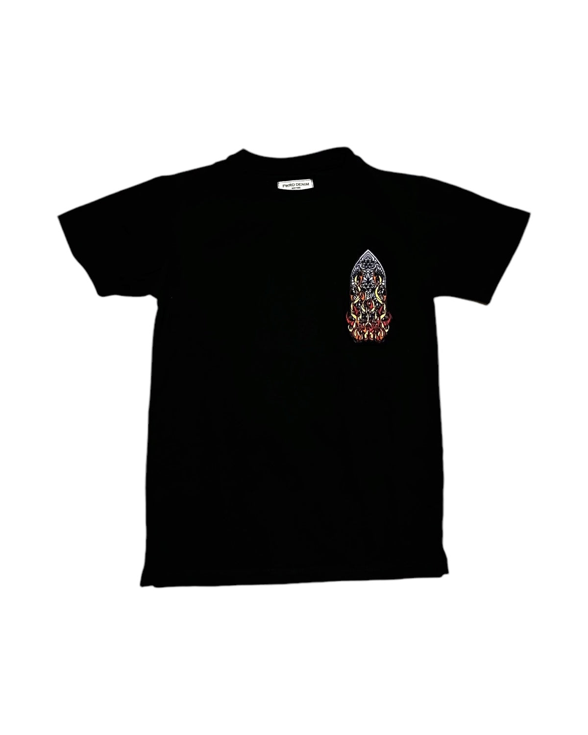 Junior’s Flaming Stained Glass Tee