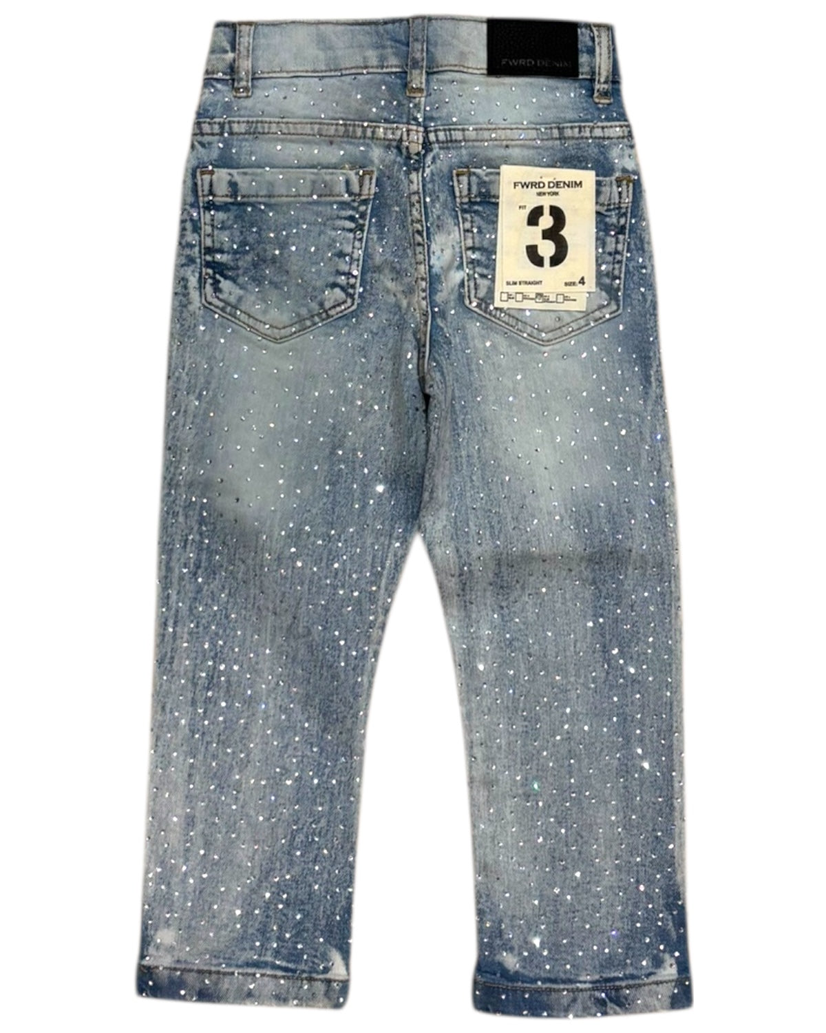 Toddler’s Stacked Ice Denim Pants