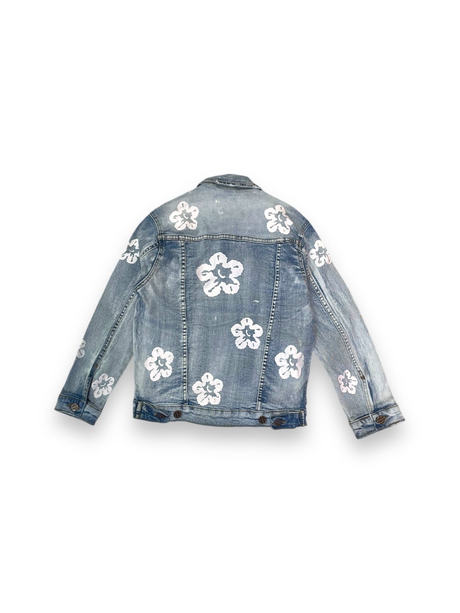 Boy’s Flower Denim Jacket