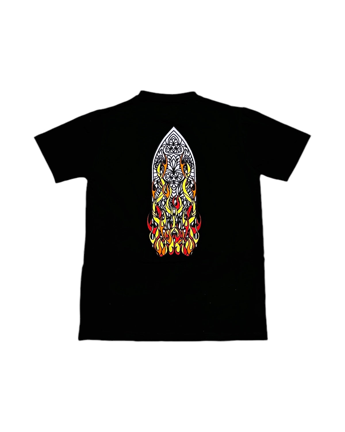 Junior’s Flaming Stained Glass Tee