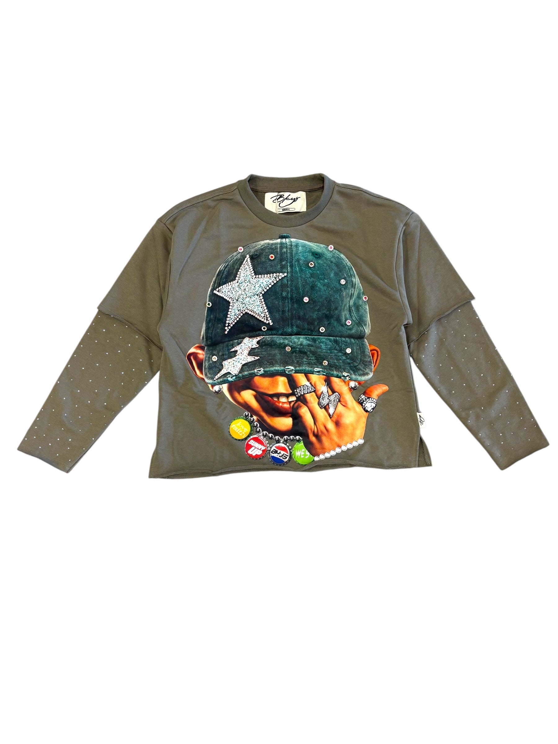 Star Layered Long Sleeve Shirt