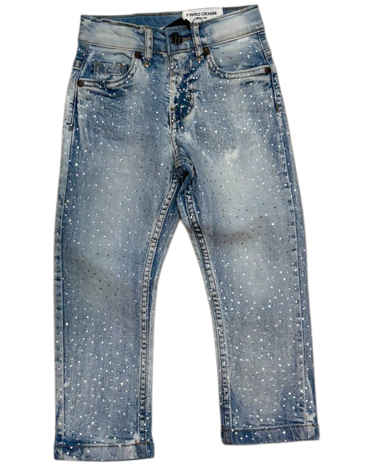 Toddler’s Stacked Ice Denim Pants