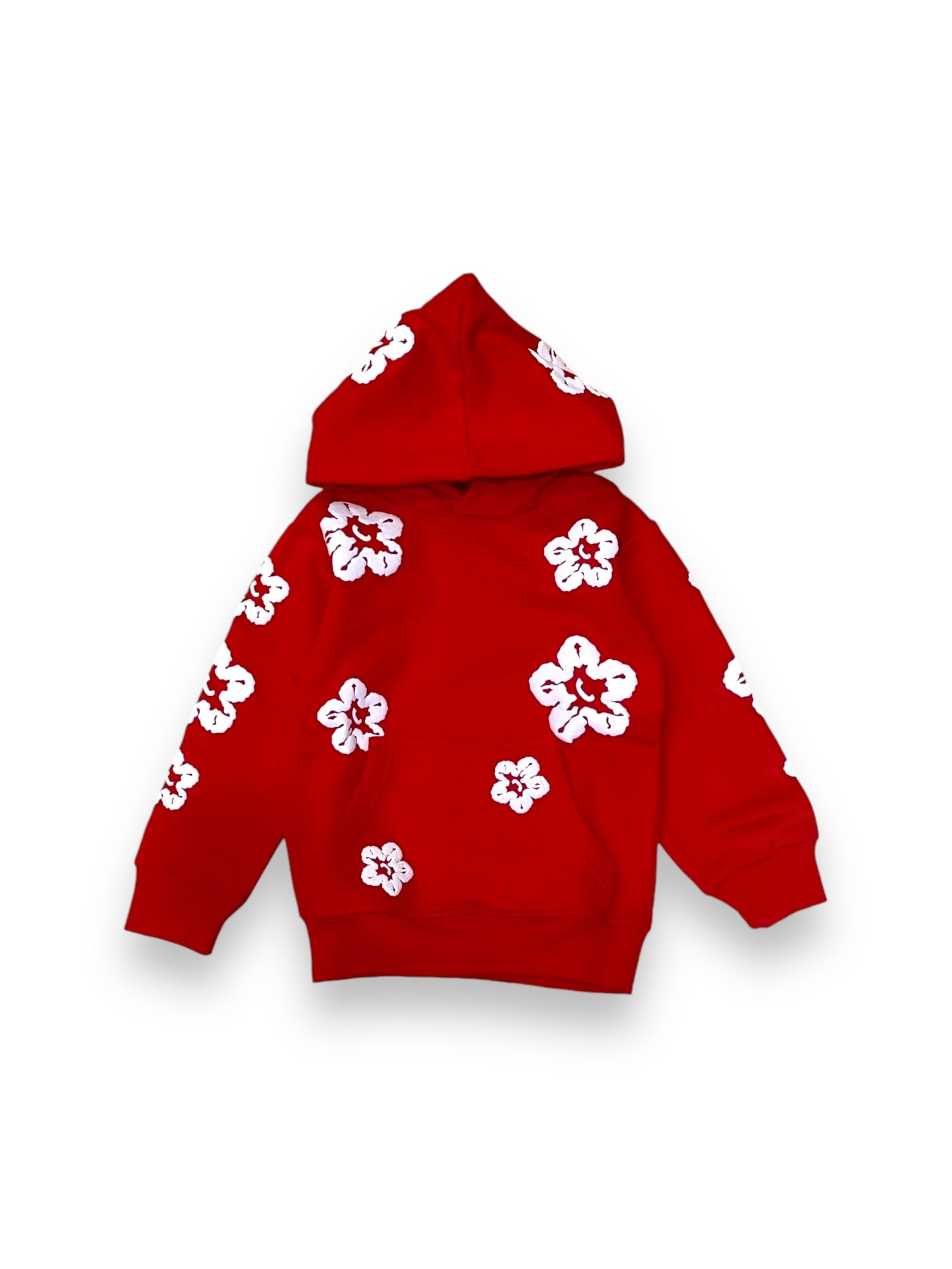 Toddler’s Flower Fleece Hoodie