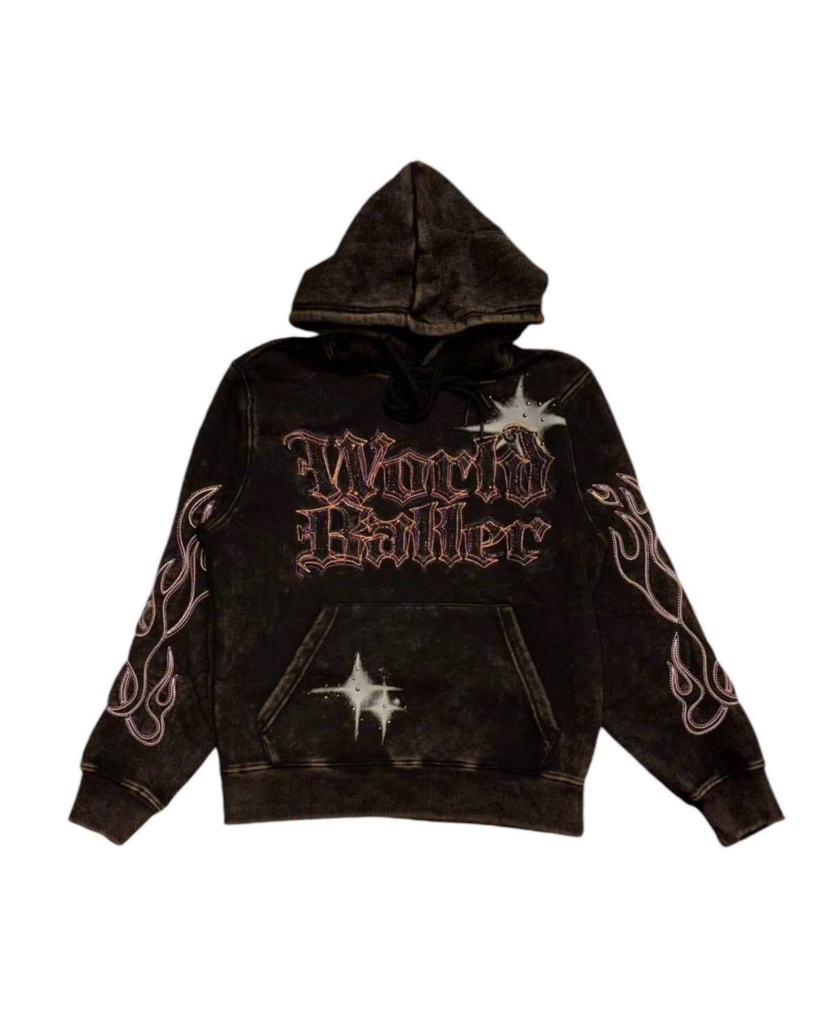 Rhinestone Dystopia Hoodie Set