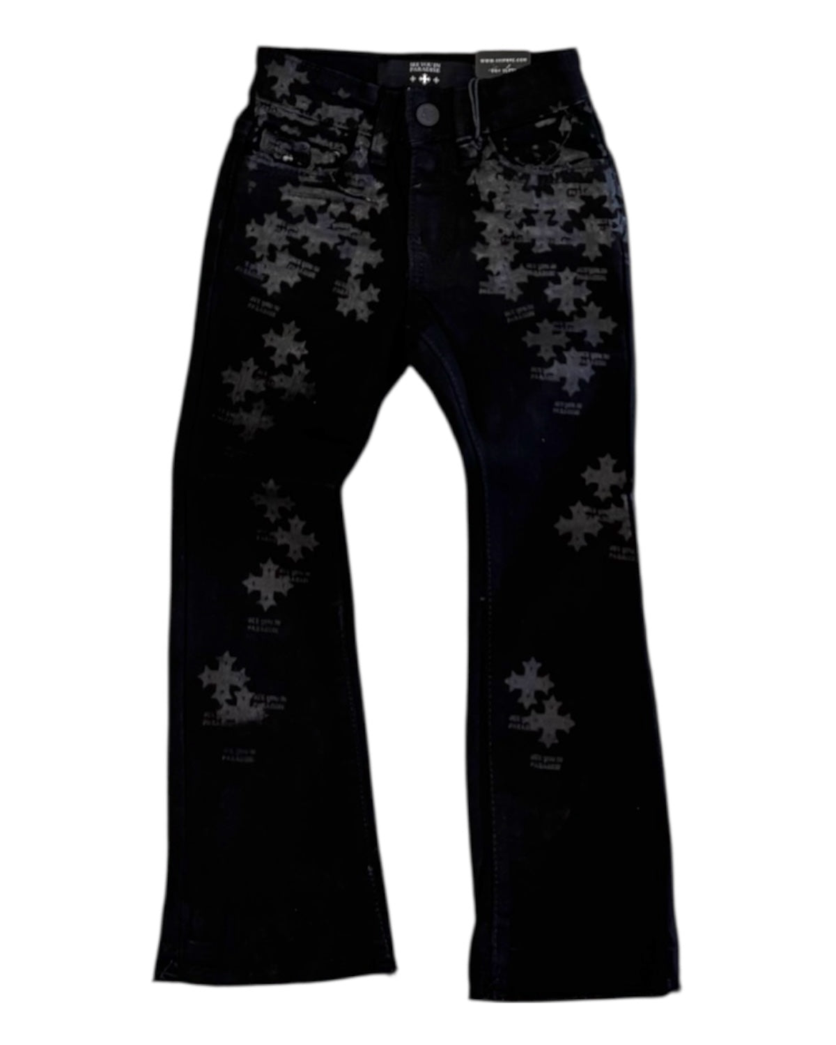 Toddler's See You In Paradise Stacked Jeans