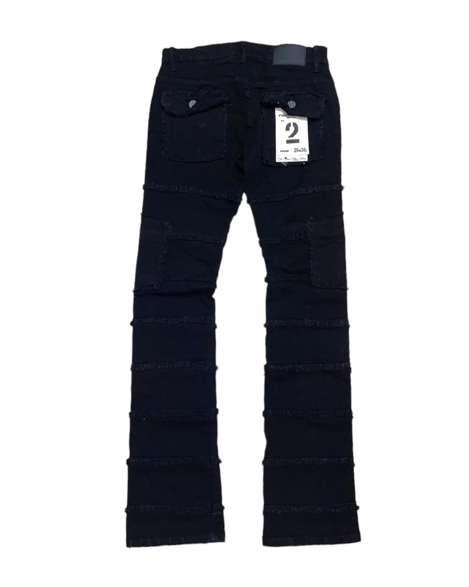 Patchwork True Stacked Jeans