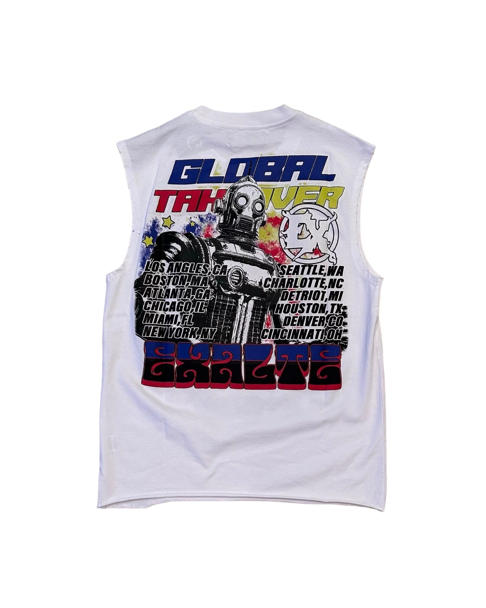 Global Takeover Sleeveless Tee