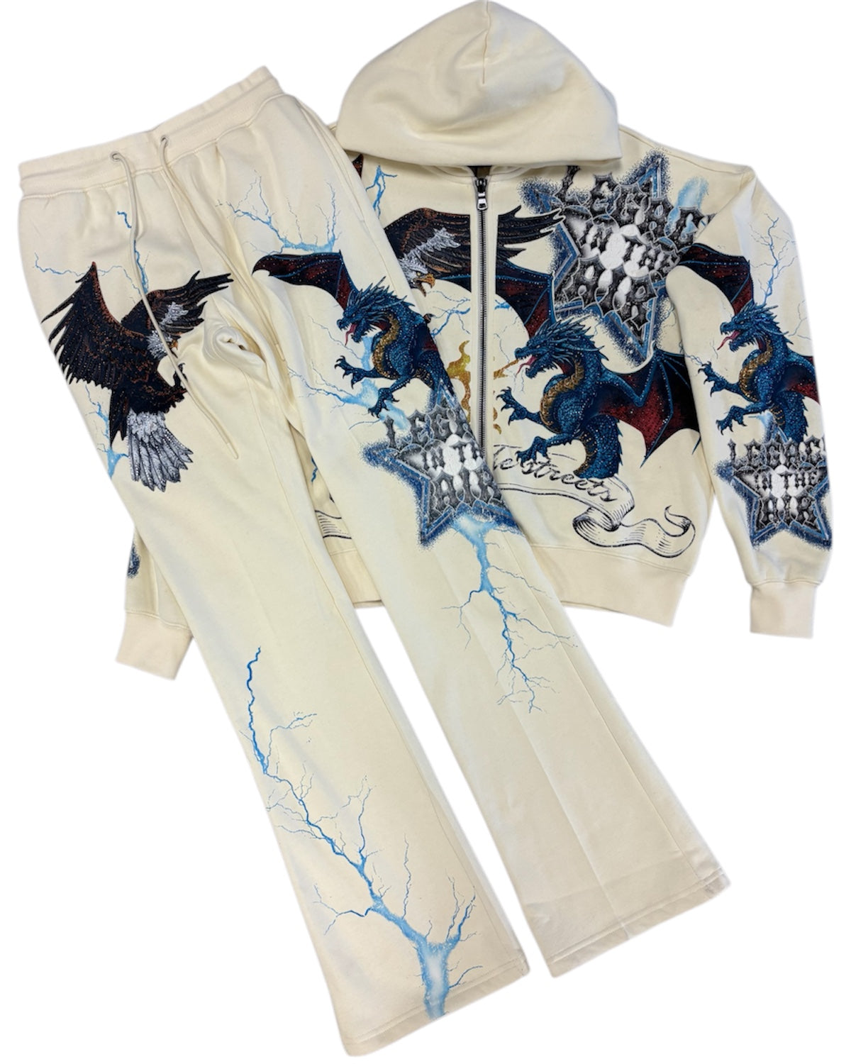 Legend Flare Jogger Hoodie Set