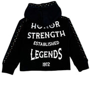 Toddler's Flaming Eagle French Terry Hoodie