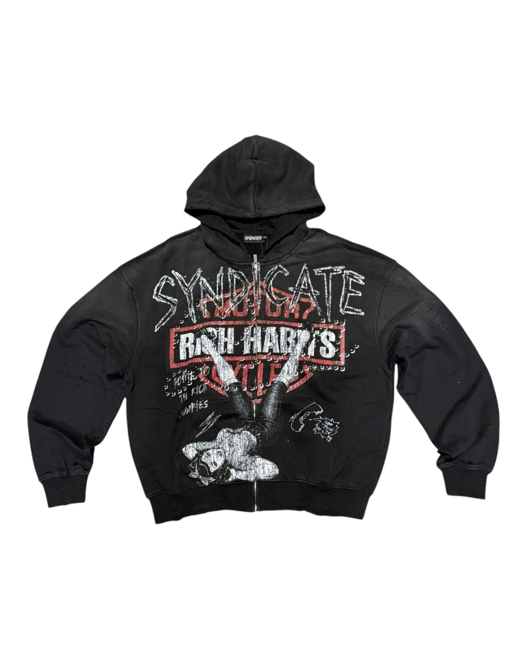 The Syndicate Rich Habits Zip Hoodie