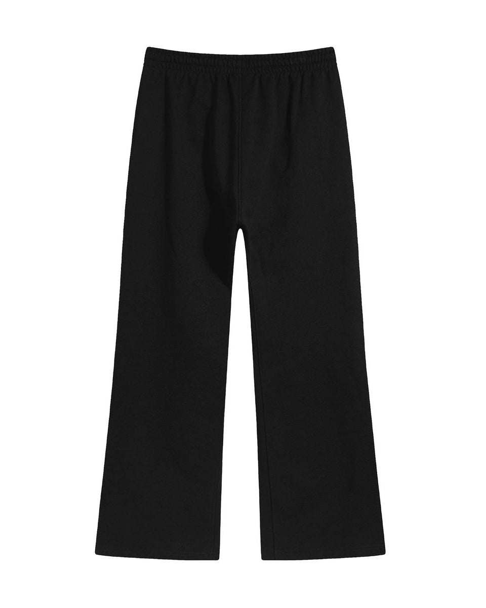 Black pants on a white background