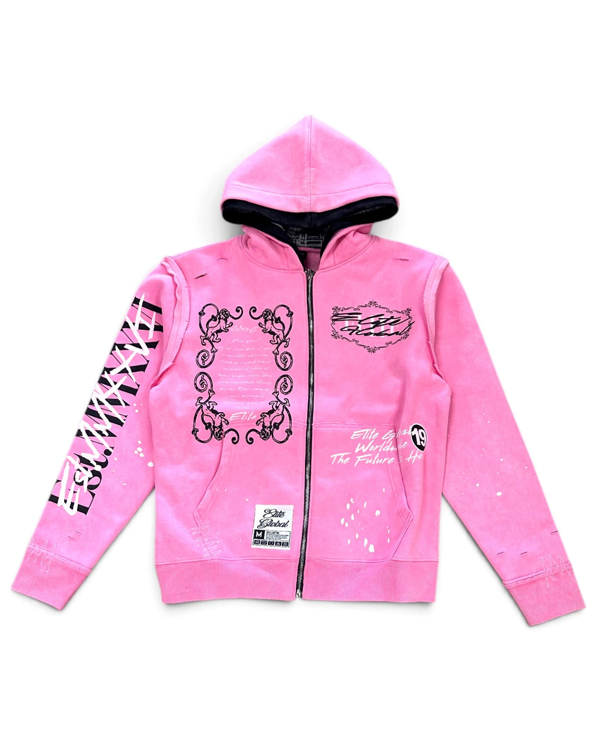 Elite Double Layer Royal Full-Zip Hoodie