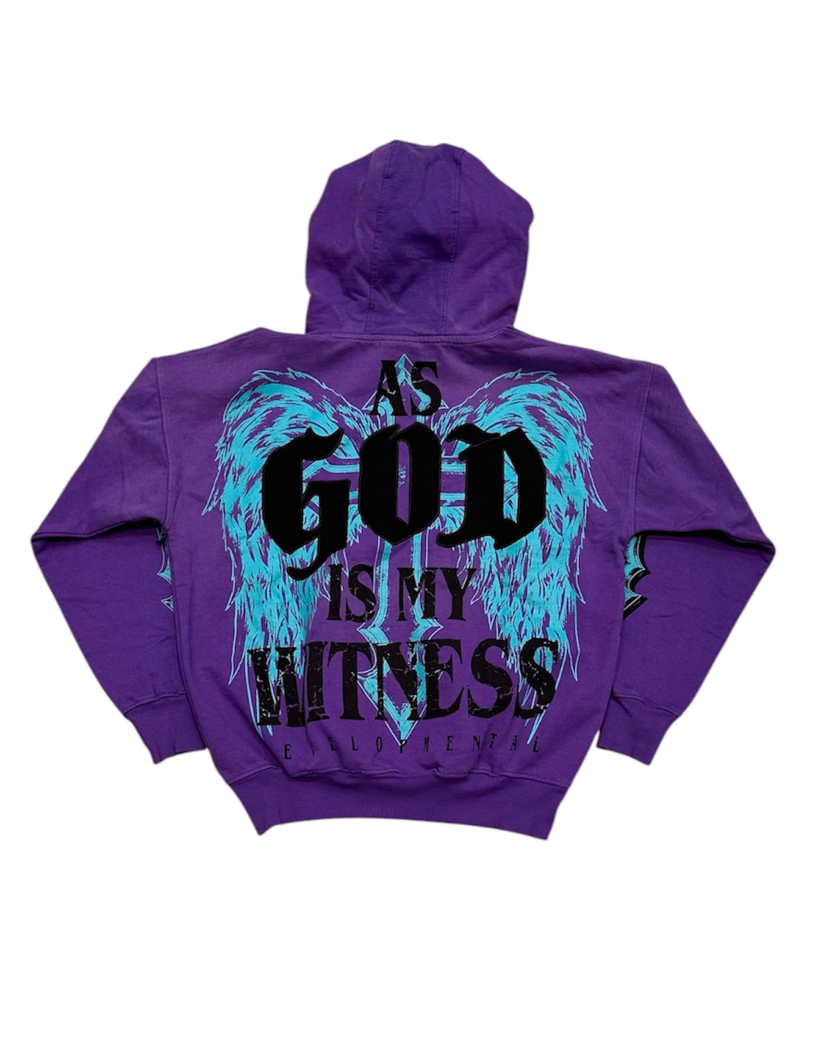 Righteous Hoodie Set in Purple Color