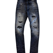 Jordan Craig Ross shredded jeans in shadow black