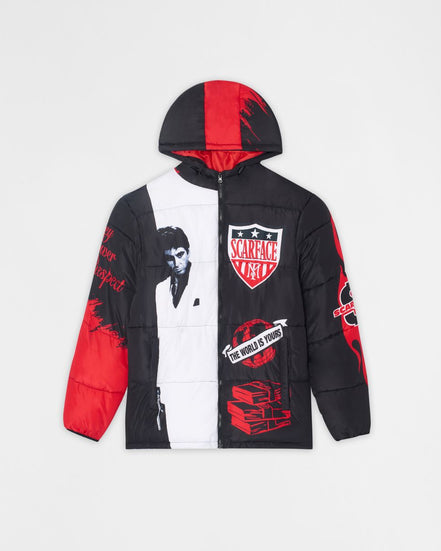 Reason Scarface Puffer Coat