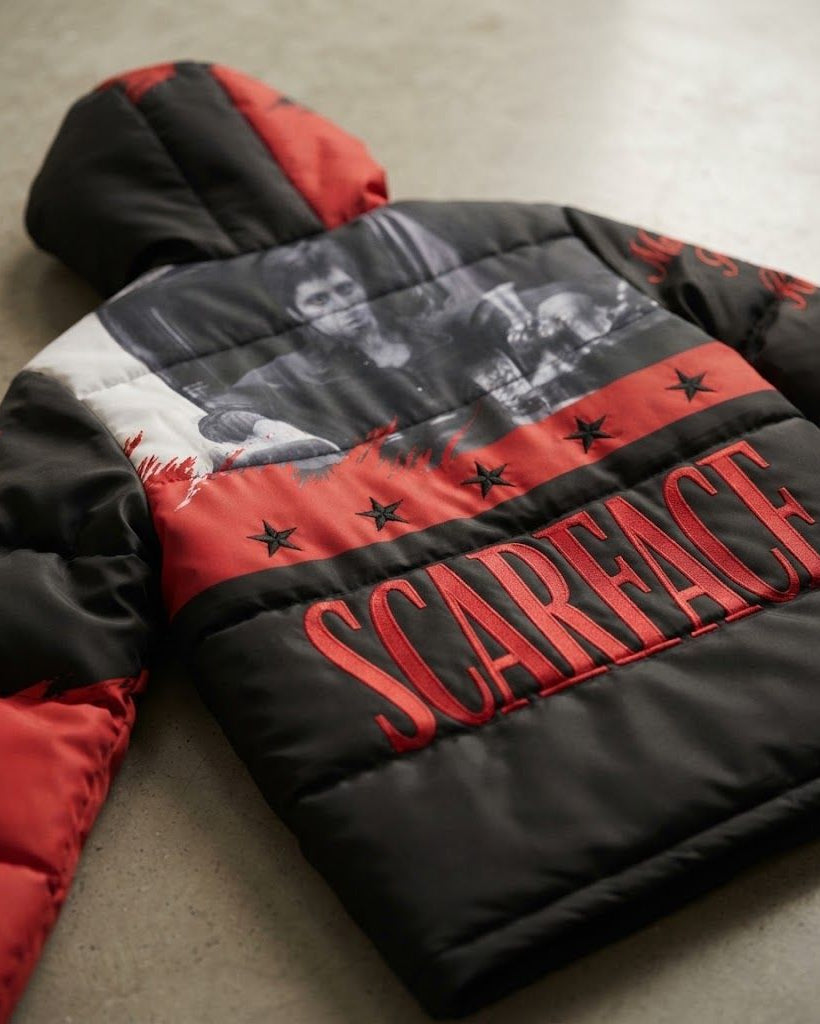 Reason Scarface Puffer Coat
