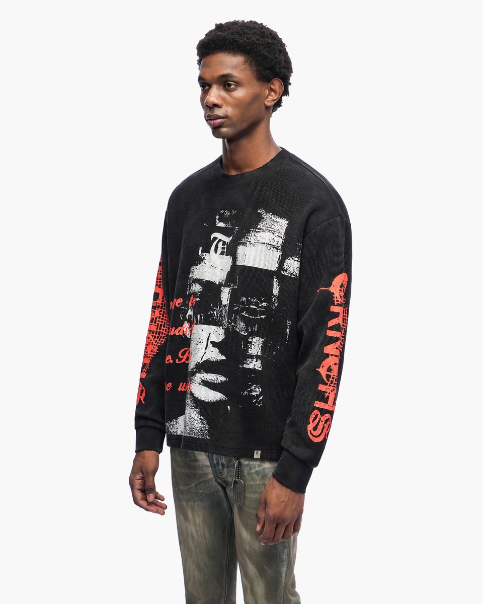 TRNCHS Sharpened Identity Thermal Crewneck
