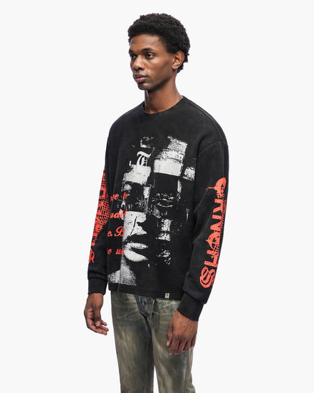TRNCHS Sharpened Identity Thermal Crewneck