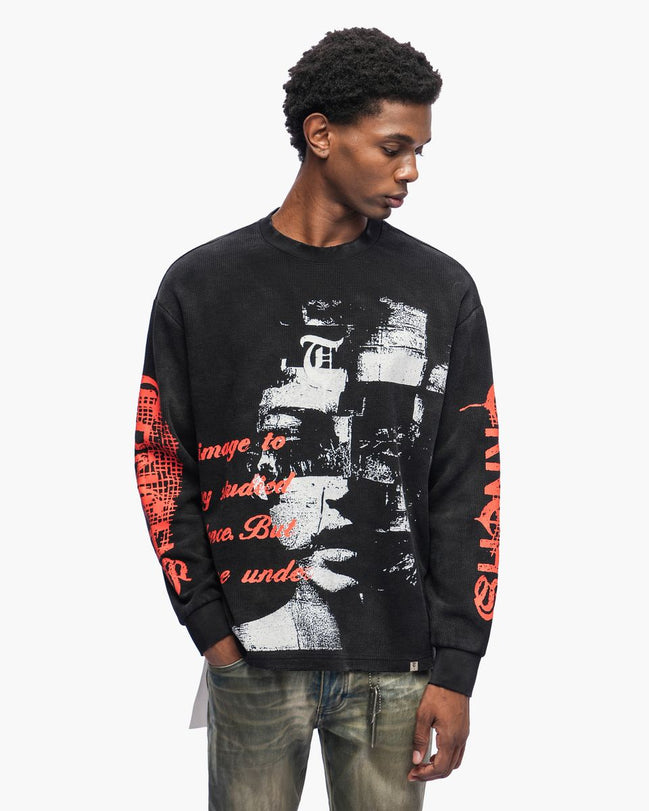 TRNCHS Sharpened Identity Thermal Crewneck