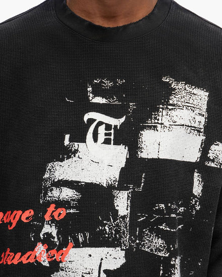 TRNCHS Sharpened Identity Thermal Crewneck