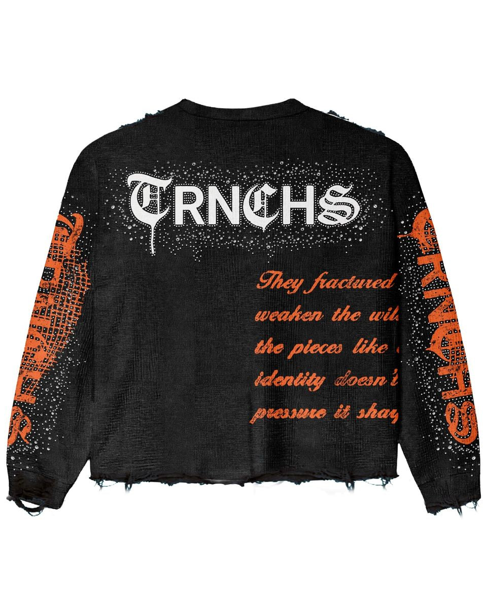 TRNCHS Sharpened Identity Thermal Crewneck