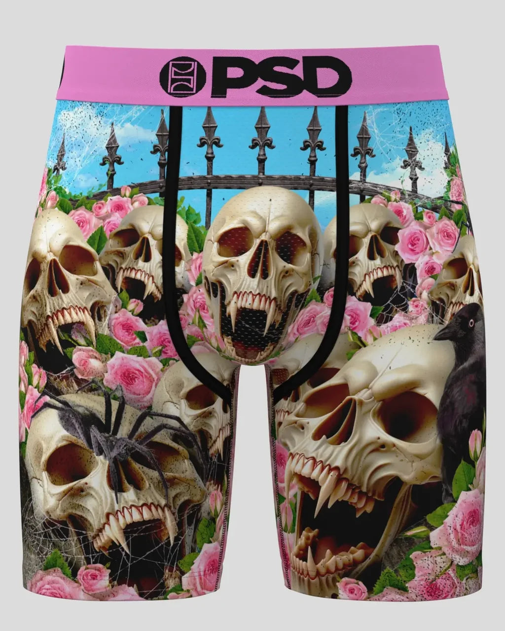 PSD Skull Gardens Briefs