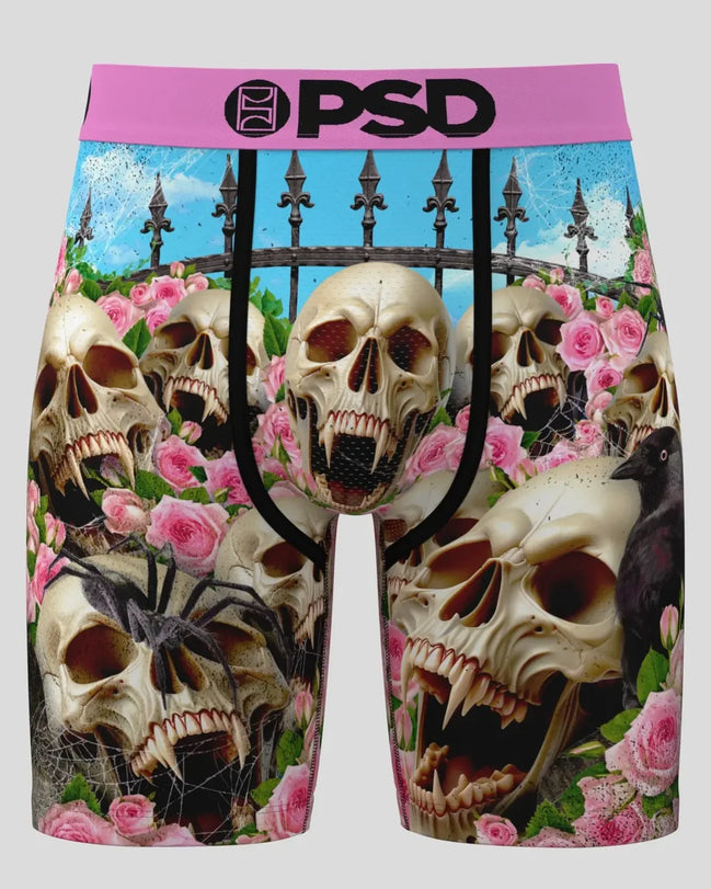 PSD Skull Gardens Briefs