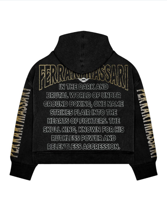 Skull King Zip Hoodie