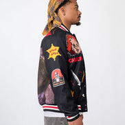 Reason Snitches Get Stitches Chucky Varsity Jacket