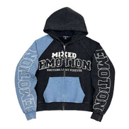 Mixed Emotions Split Decisions Zip Hoodie