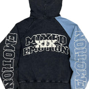 Mixed Emotions Split Decisions Zip Hoodie
