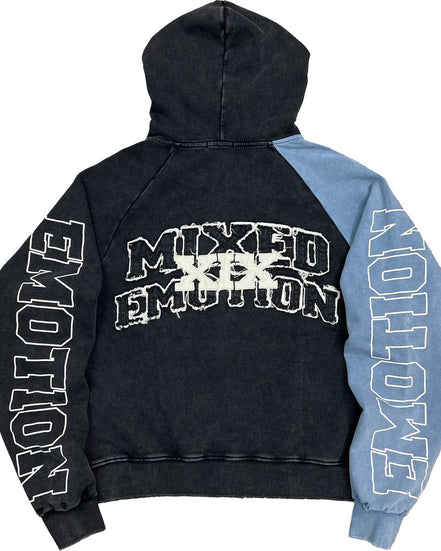 Mixed Emotions Split Decisions Zip Hoodie