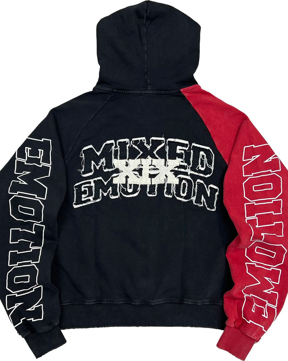 Mixed Emotions Split Decisions Zip Hoodie