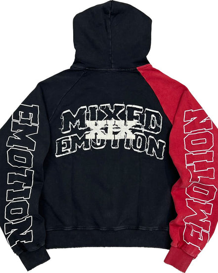 Mixed Emotions Split Decisions Zip Hoodie