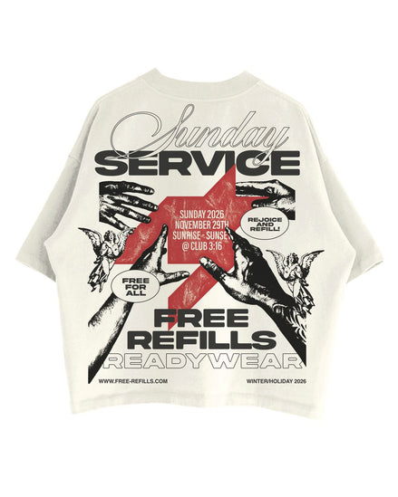 Free Refills Sunday Service Tee