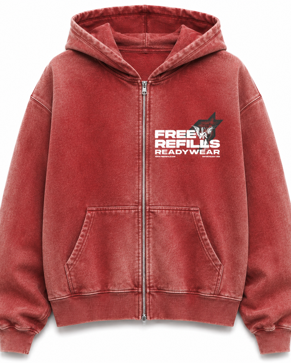 Free Refills Sunday Service Full-Zip Hoodie