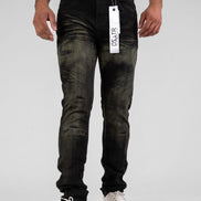 Super Stretch Smeared Jeans 480