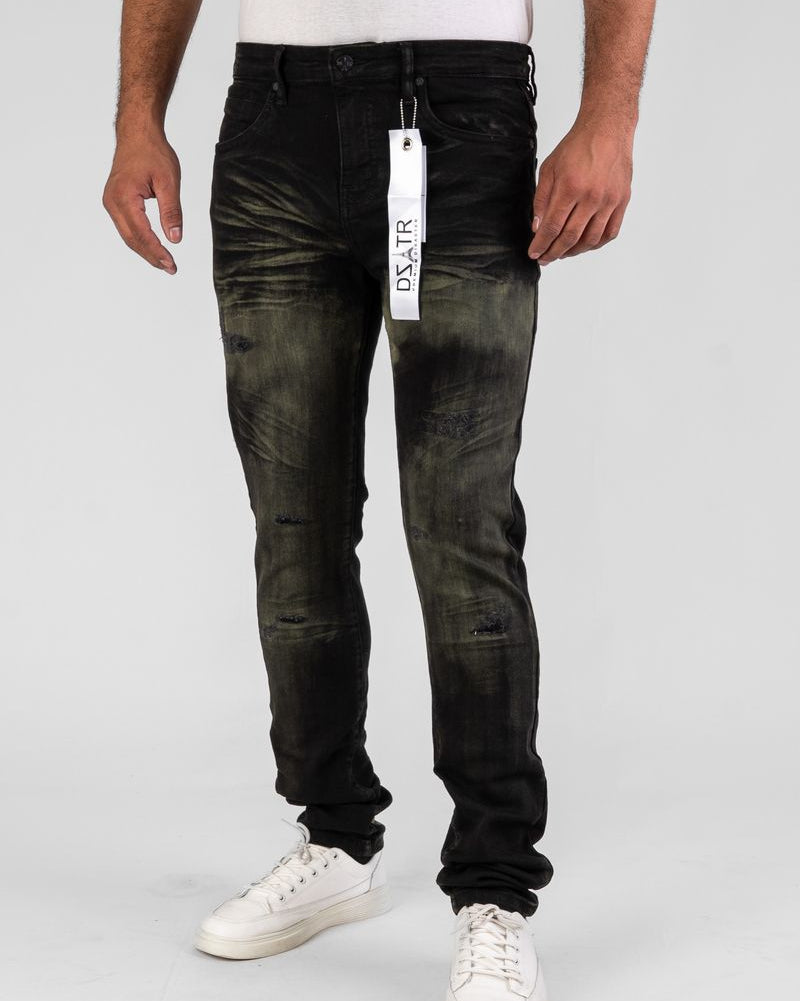Super Stretch Smeared Jeans 480