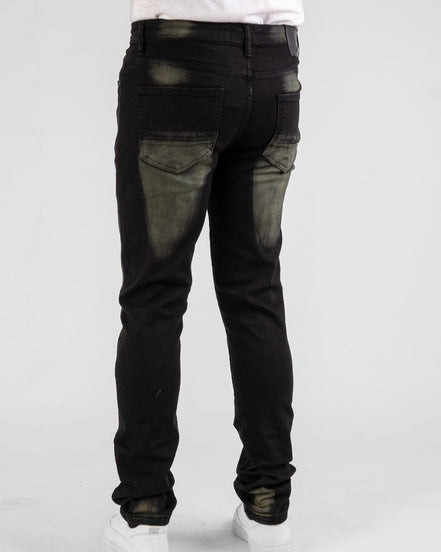 Super Stretch Smeared Jeans 480