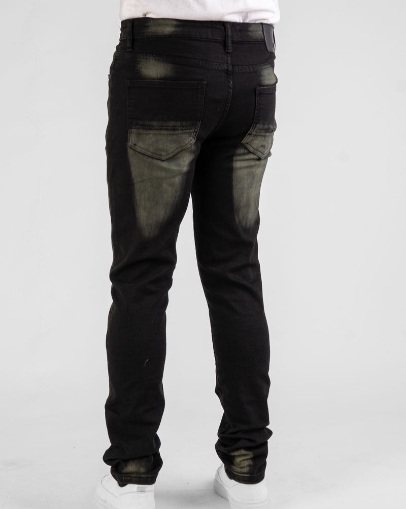 Super Stretch Smeared Jeans 480